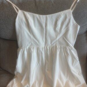 BRAND NEW Blue Zone Planet White Dress